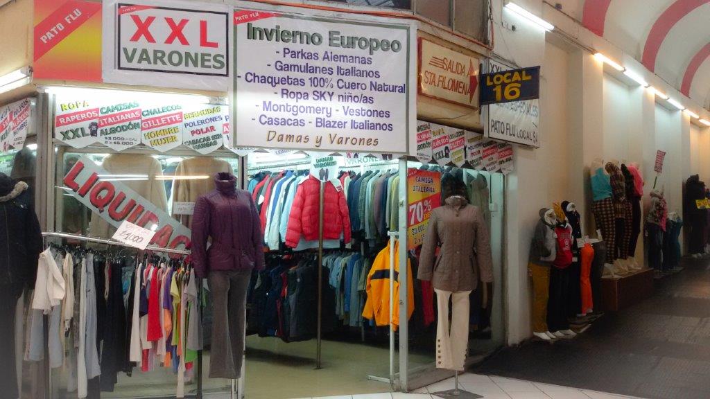 Onde comprar roupas baratas em Santiago do ChileDiário de Turista